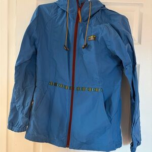 L.L. Bean Blue Jacket with Red Accents